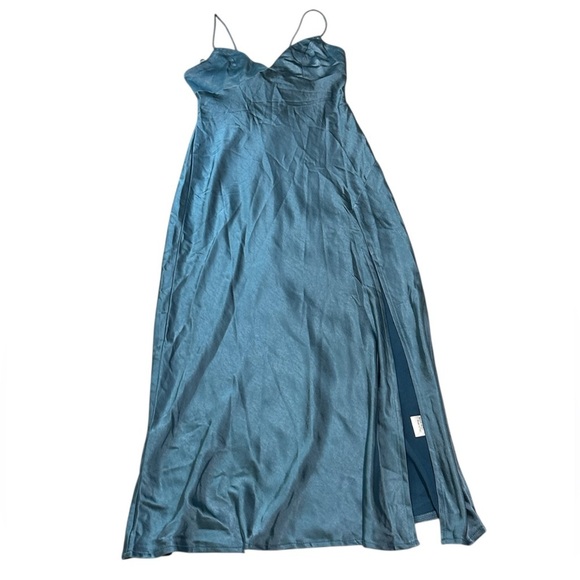 Smooth Sounds Maxi Dress Blue Medium - Picture 12 of 15